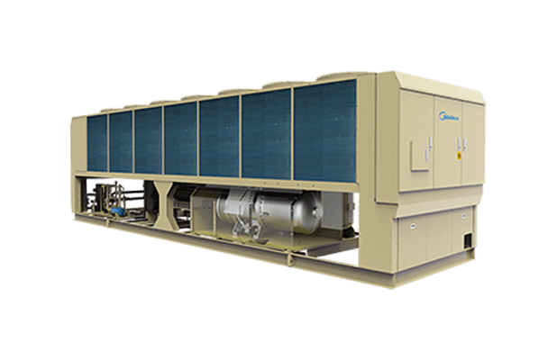 工业制冷冷水机组美的MC超高效空气源螺杆式热泵