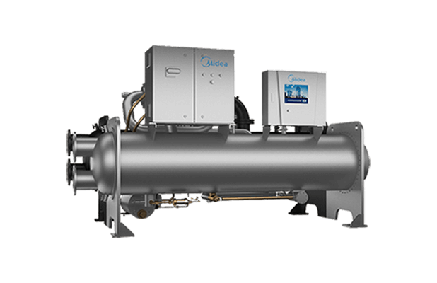 工业制冷冷水机组美的高效变频直驱降膜离心机