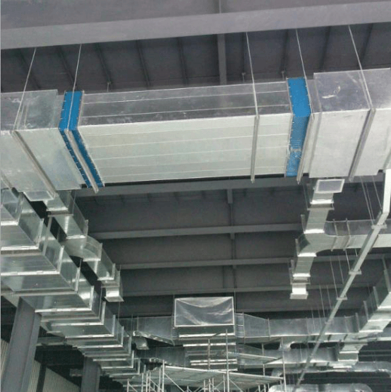 潍坊地下停车场中央空调安装.png